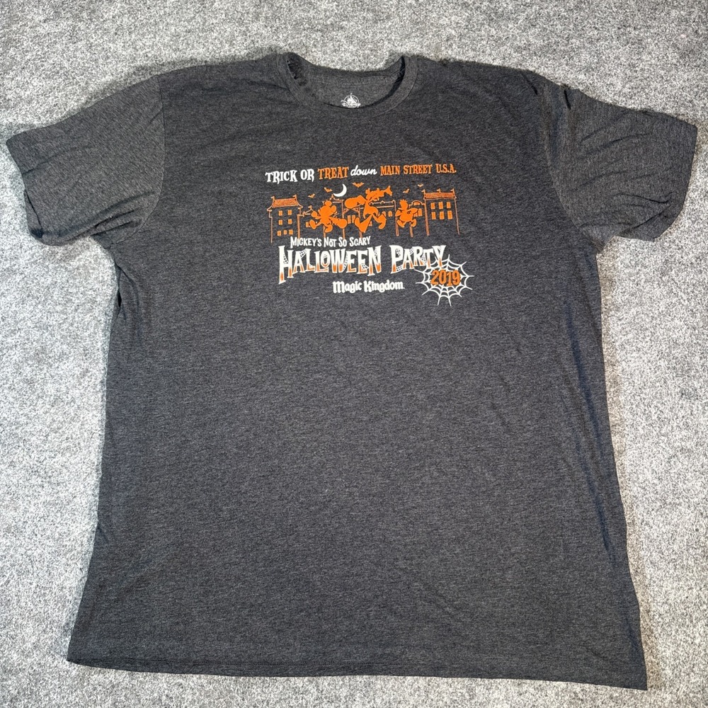 Disney Parks Mickey's Halloween Party T-Shirt Adult Magic Kingdom 2019 Tee 2XL